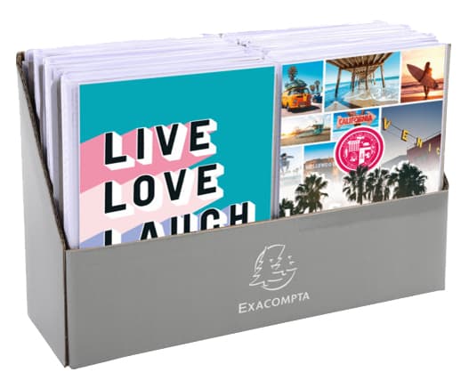 Exacompta Einsteckalbum Fantaisie, 120 X 160 Mm, Im Display