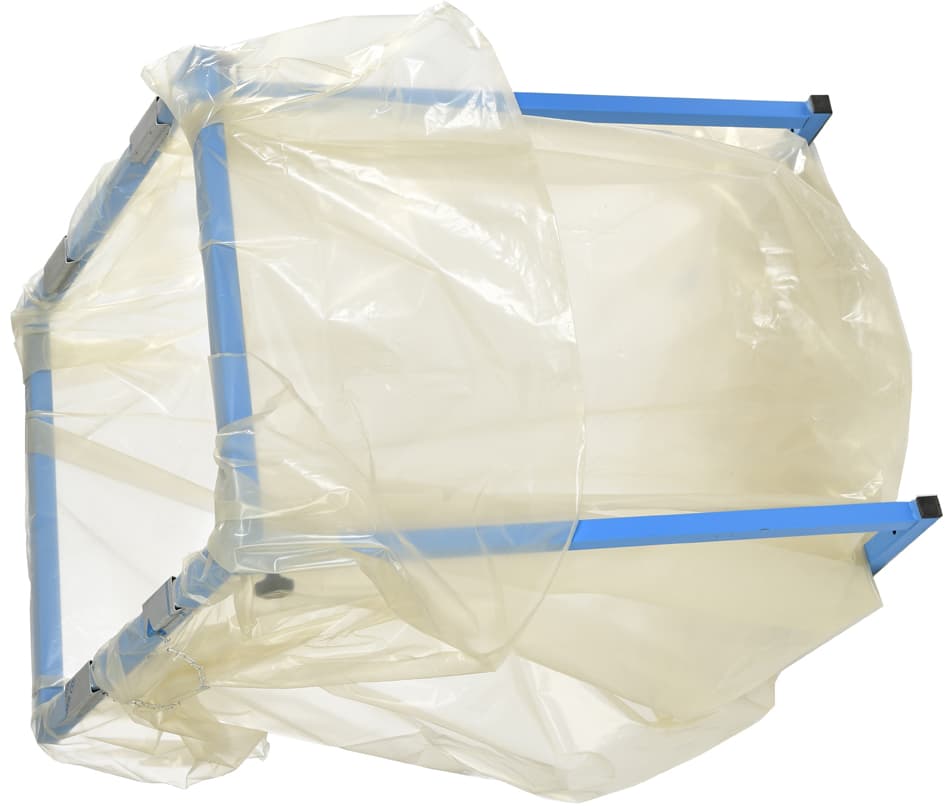 Dm-Folien Seitenfaltensack, Transluzent, 1.000 Liter