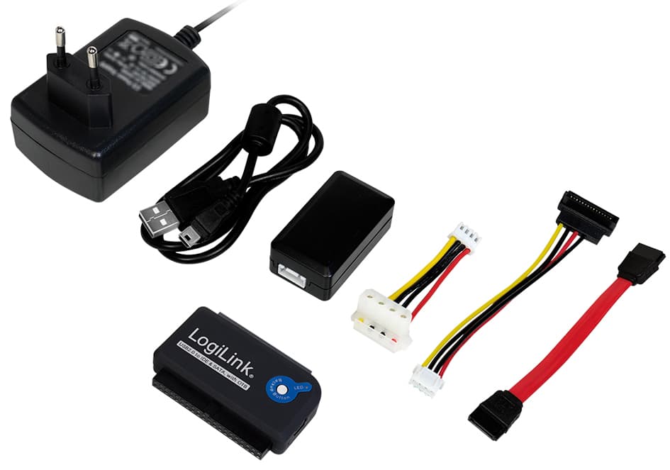 Logilink Usb 2.0 - Sata Und Ide Adapterkabel, Länge: 1,2 M