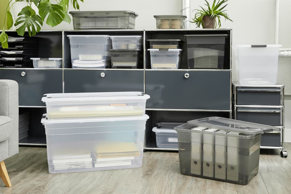 Keeeper Aufbewahrungsbox , Cornelia, , 24 Liter, Transparent