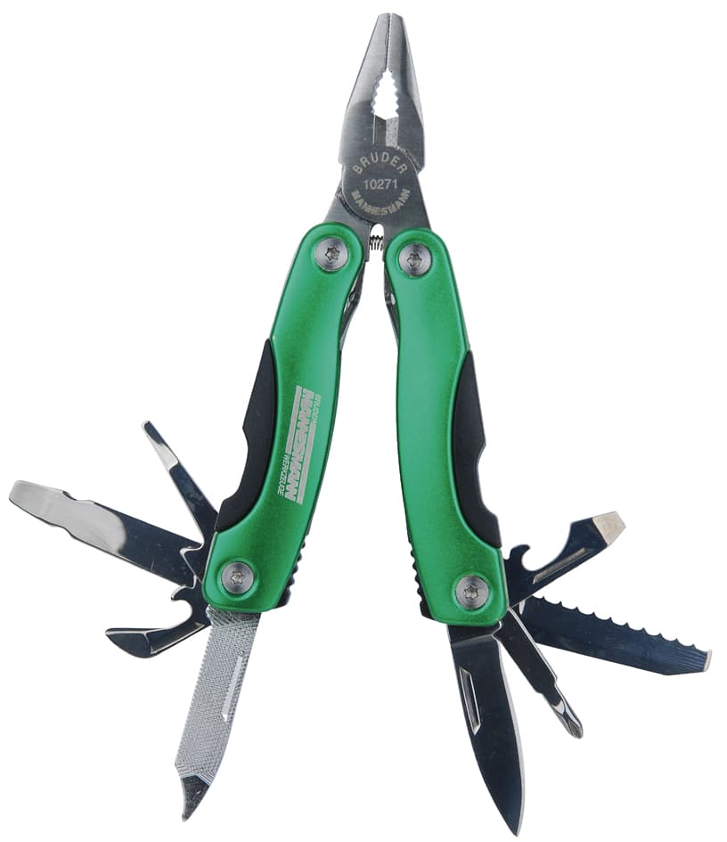 Brüder Mannesmann Multitool, 10 Werkzeuge In 1