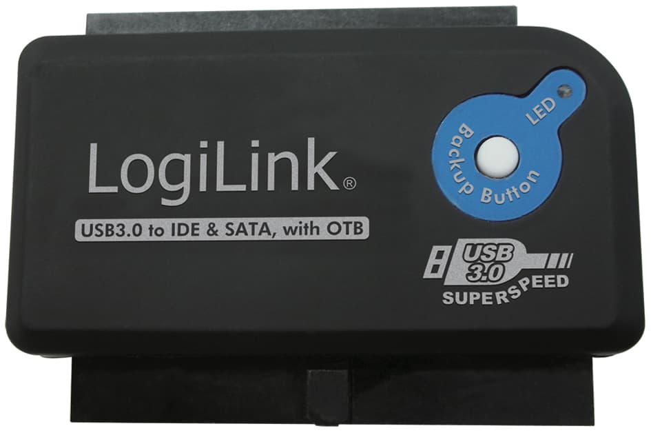 Logilink Usb 3.0 - Ide & Sata Adapter Mit Otb-Funktion