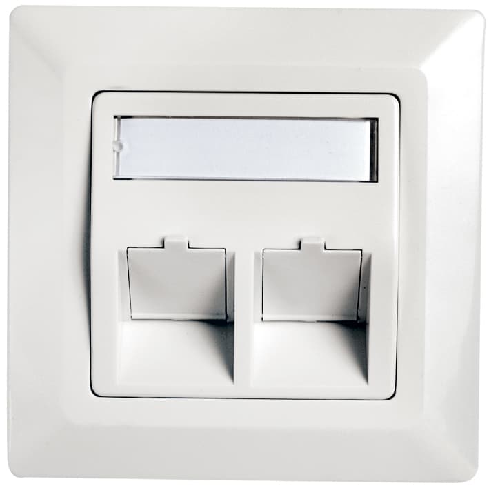 Telegärtner Amj Unterputzdose 80 X 80 Mm, Alpinweiß