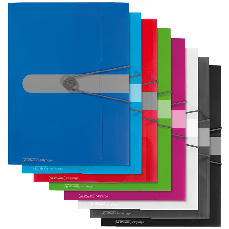Herlitz Sammelmappe Easy Orga To Go, A4, Pp-Folie, Beere