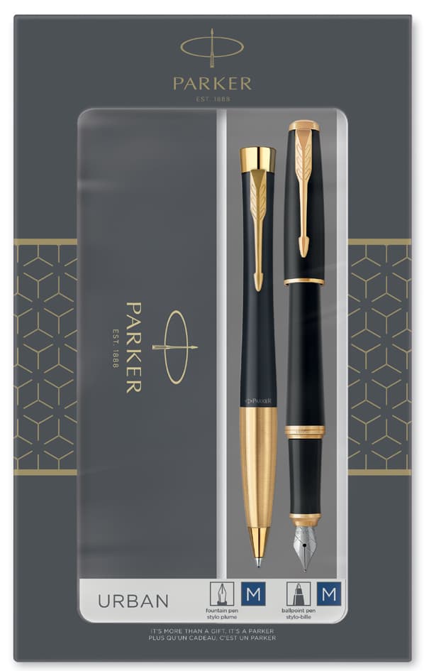 Parker Schreibgeräte-Set Urban Muted Black G.C.