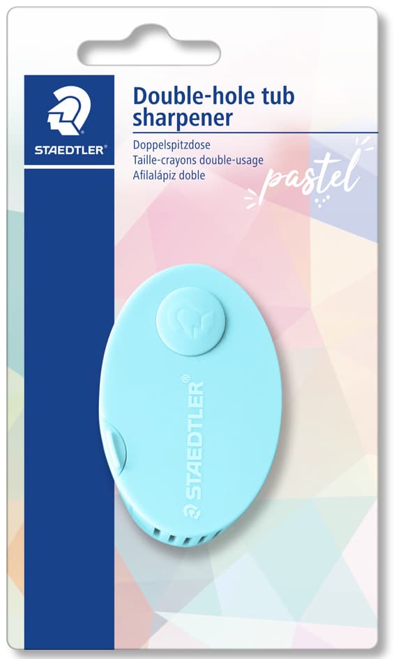 Staedtler Doppel-Spitzdose 512 Ps2 Pastel, Farbig Sortiert