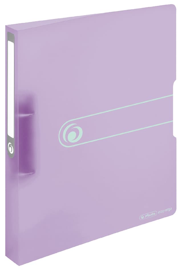 Herlitz Ringbuch Easy Orga To Go Pastell, A4, 2-Ring, Fliede