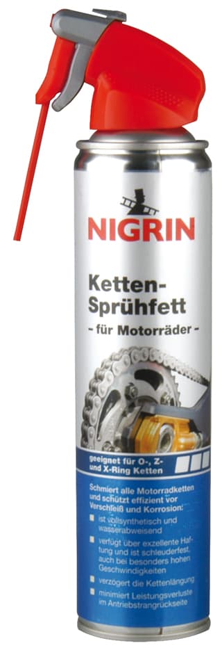 Nigrin Ketten-Sprühfett, Für Antriebsketten, 400 Ml