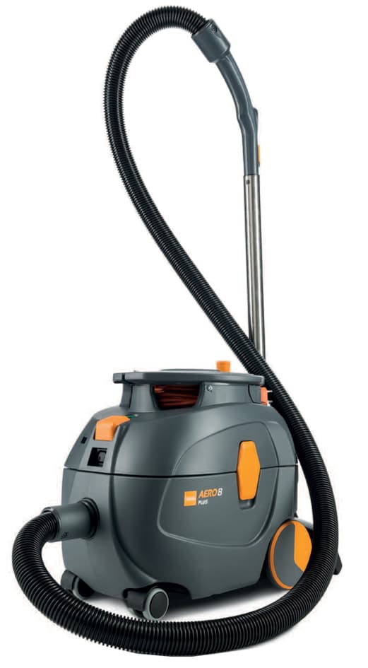 Taski Bodenstaubsauger Aero 8 Plus, 585 W, Schwarz / Orange