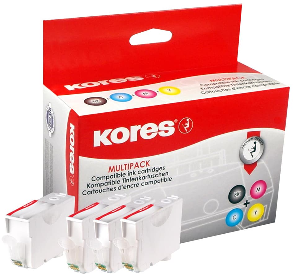 Kores Multi-Pack Tinte G1508kit Ersetzt Canon Pgi-520bk/