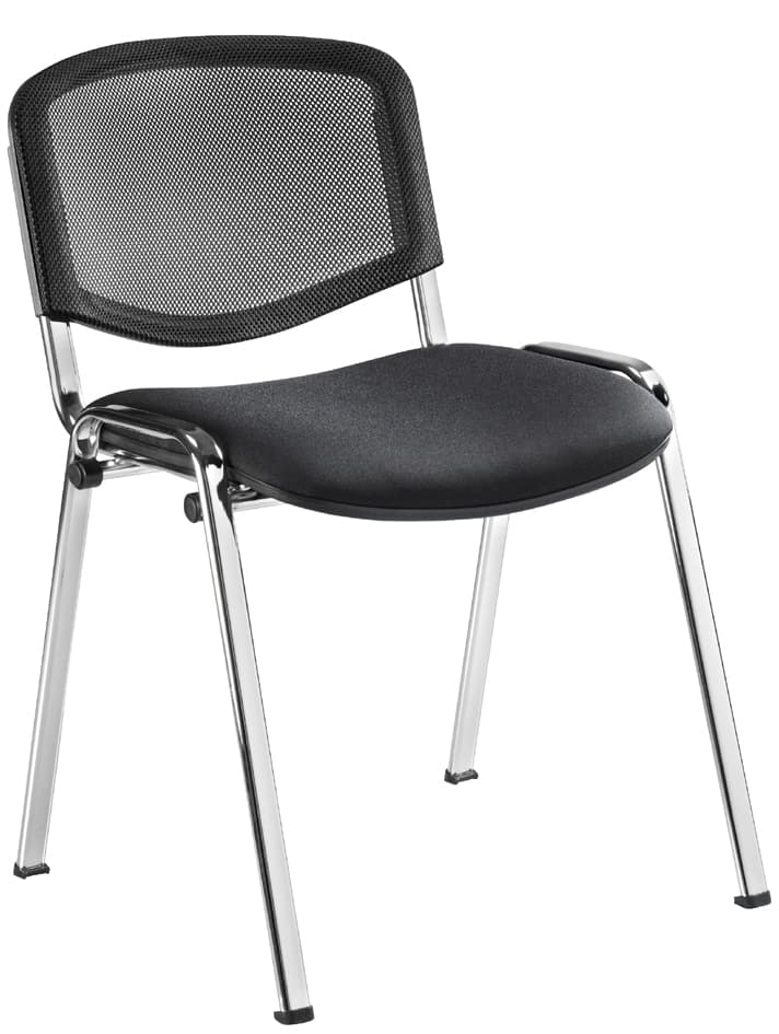 Sodematub Besucherstuhl , Iso-Confort, , Schwarz / Chrom