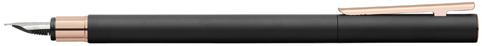 Faber-Castell Füllhalter Neo Slim Metall, Schwarz/Rosé, B
