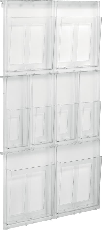 Helit Wanddisplay , The Placativ, , 4x Din A4 + 4x 1/3 Din A4