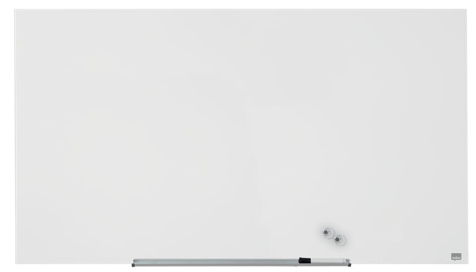 Nobo Glas-Magnettafel Impression Pro Widescreen, 45, ,Schwarz