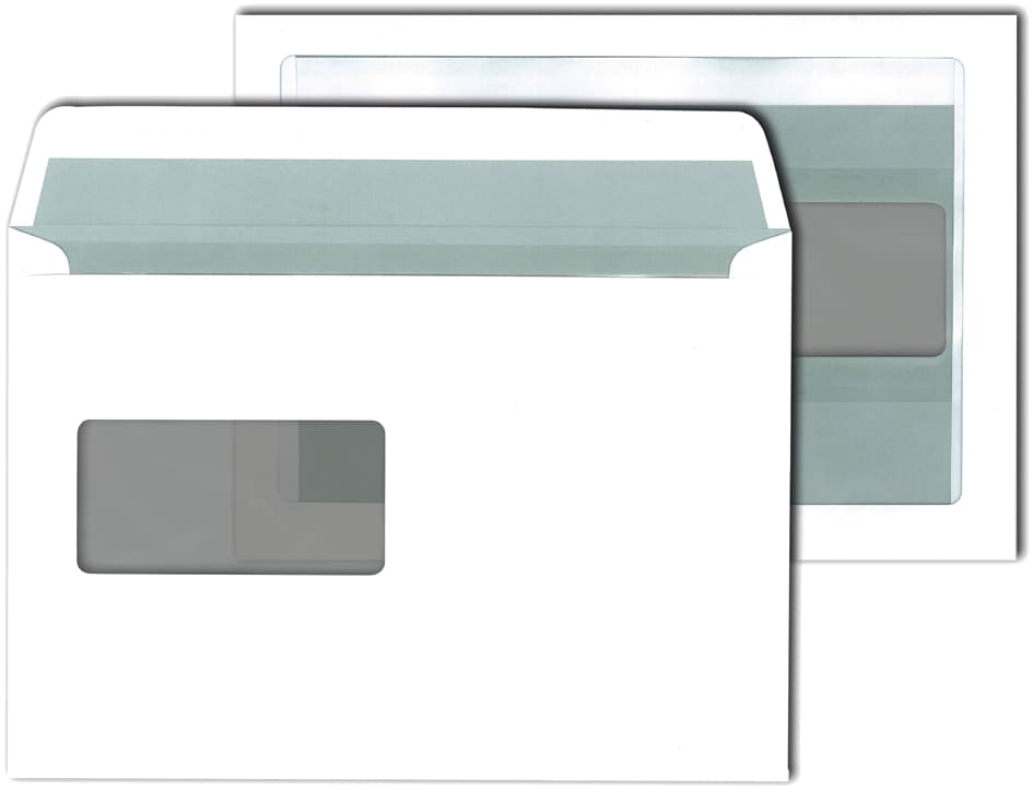 Mailmedia Schaufenster-Briefumschlag, C5, 162 X 229 Mm