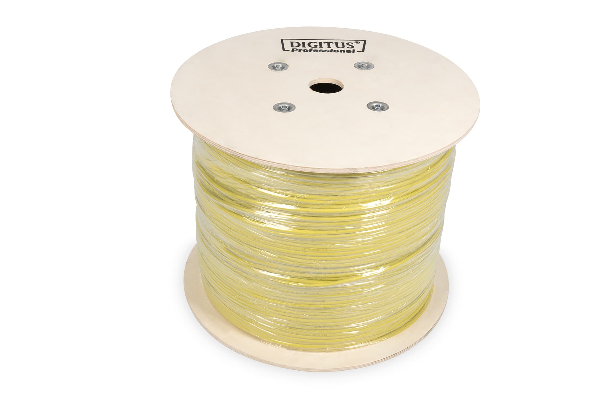 Digitus Instal-Kab Cat7a S/Ftp Tw.Pair 1000m Gelb Awg22/1 (Speditionsversand)