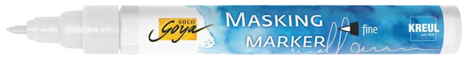 Kreul Solo Goya Masking Marker Fine, Mit Rundspitze