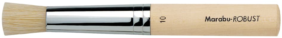 Marabu Stupfpinsel Robust, Rund, Gr. 6
