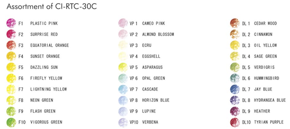 Tombow Buntstifte , Irojiten, Seascape, 30er Set