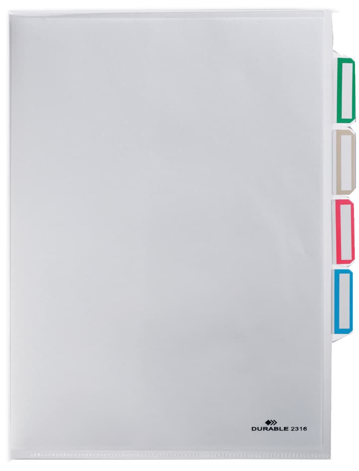 Durable Organisationshülle, Din A4, Aus Pp, Transparent