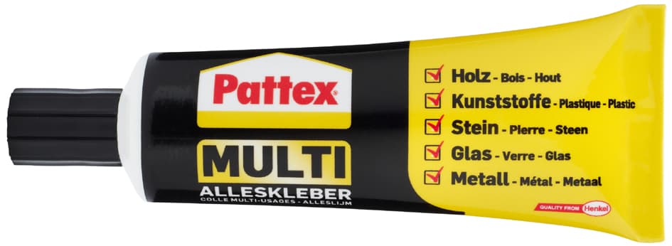 Pattex Alleskleber Multi, Lösemittelfrei, 50 G Tube