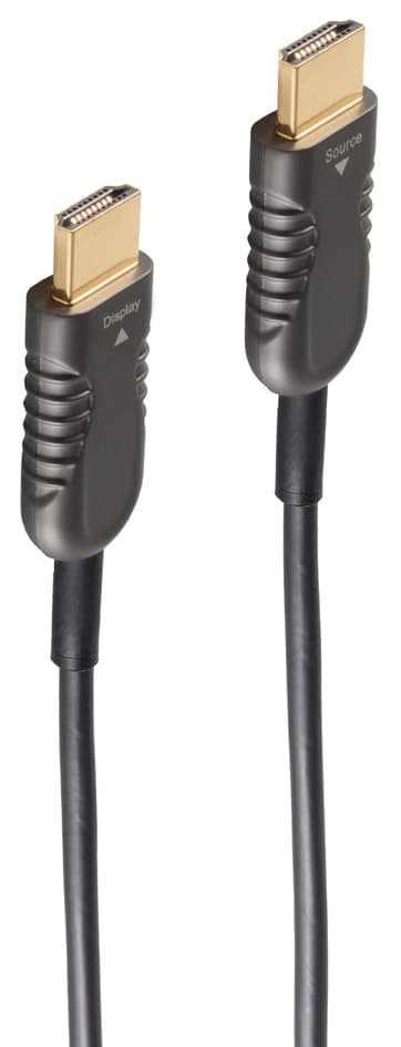 Shiverpeaks Basic-S Aoc-Hdmi Kabel, 4k, Schwarz, 15 M