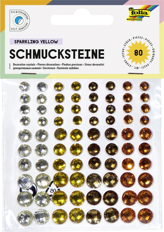 Folia Schmucksteine , Summerheat, , Selbstklebend