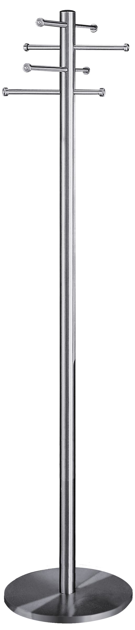Kerkmann Garderobenständer Arte, 8 Haken, Silber