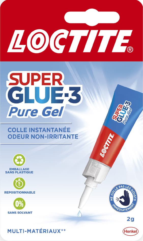 Loctite Universal-Kleber Super Glue-3 Repositionnable Gel