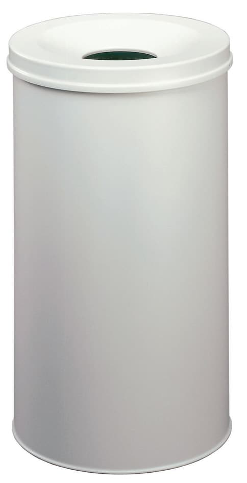 Durable Papierkorb Safe, Rund, 60 Liter, Grau