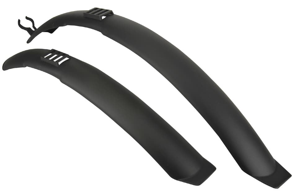 Fischer Fahrrad-Spritzschutz-Set 24, -26, (60,96 - 66,04 Cm)