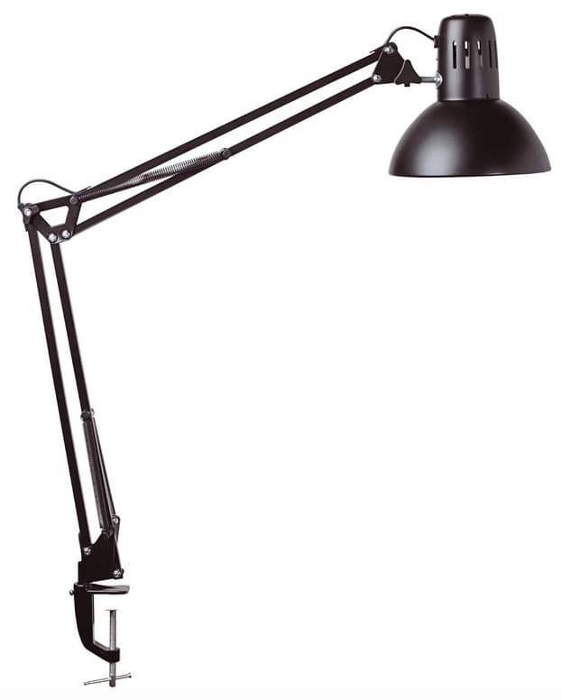 Maul Tischleuchte Maulstudy, Klemmfuß Bis 55 Mm, Schwarz