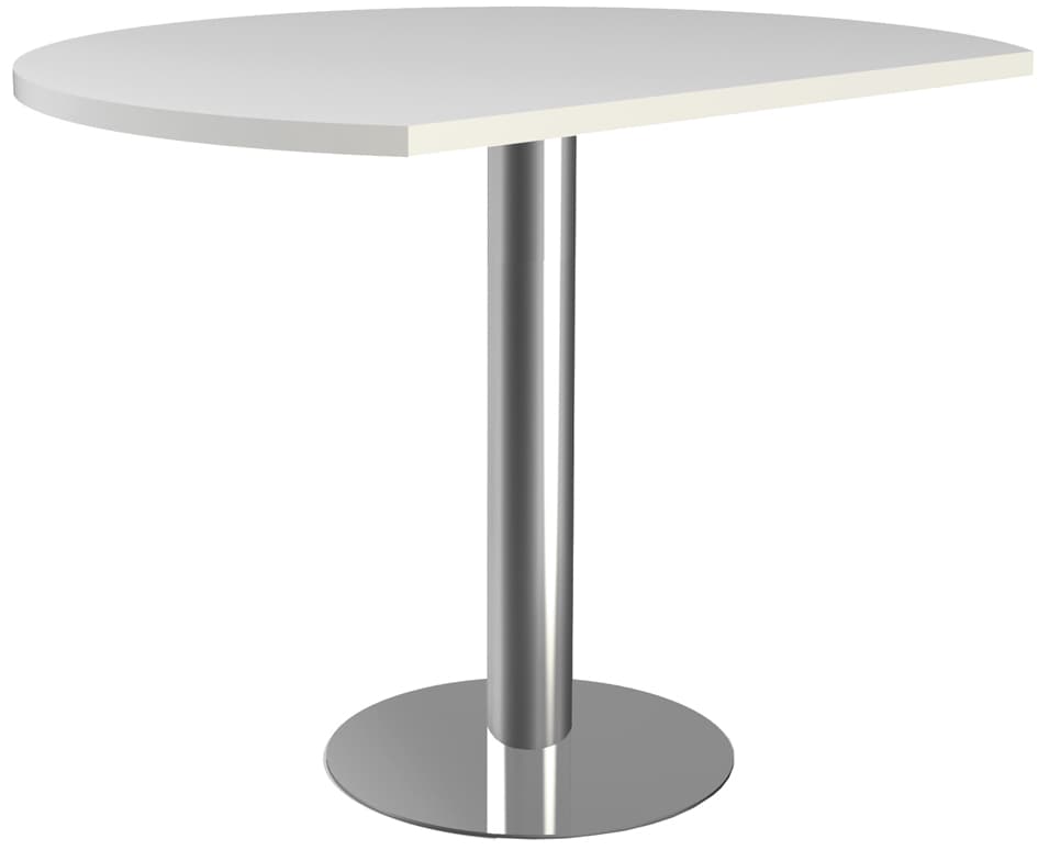 Kerkmann Beistelltisch Artline, Durchmesser: 1.000 Mm, Weiß