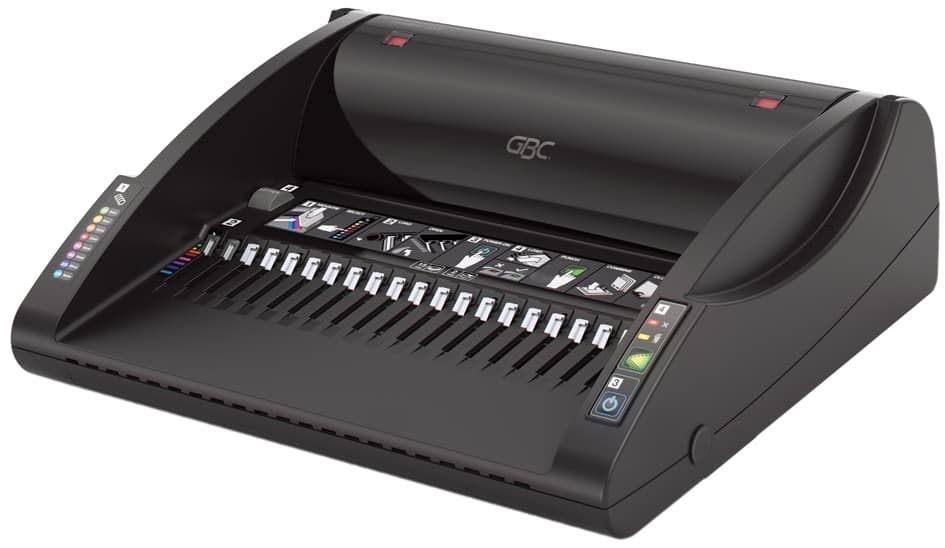 Gbc Elektrisches Plastikbindegerät Combbind C200e, Schwarz