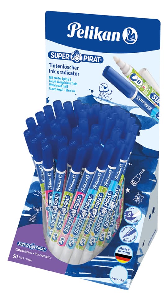 Pelikan Tintenlöscher Super Pirat 850b, Thekendisplay
