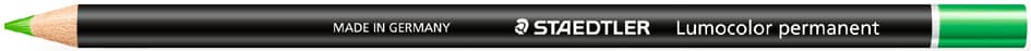 Staedtler Trockenmarker Lumocolor Permanent Glasochrom, Grün