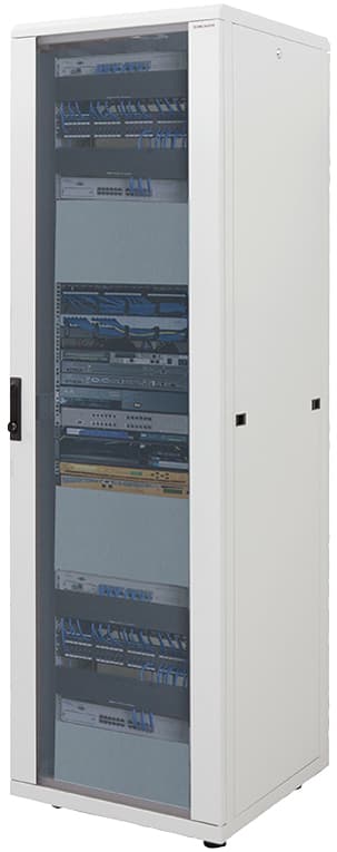 Logilink 19, Netzwerkschrank, 16 He, Lichtgrau (Ral7035)