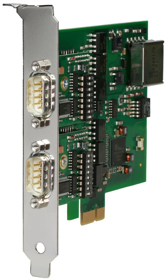 W&T 2xrs232/422/485 Pci Express Karte, Galvanische Trennung