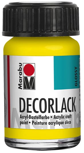 Marabu Acryllack , Decorlack, , Metallic-Silber, 15 Ml,Im Glas