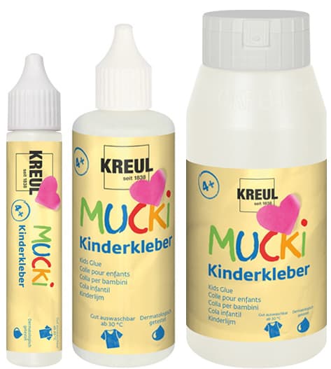 Kreul Kinderkleber , Mucki, , 80 Ml Flasche