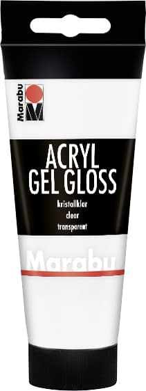 Marabu Acrylgel, Kristallklar, 100 Ml