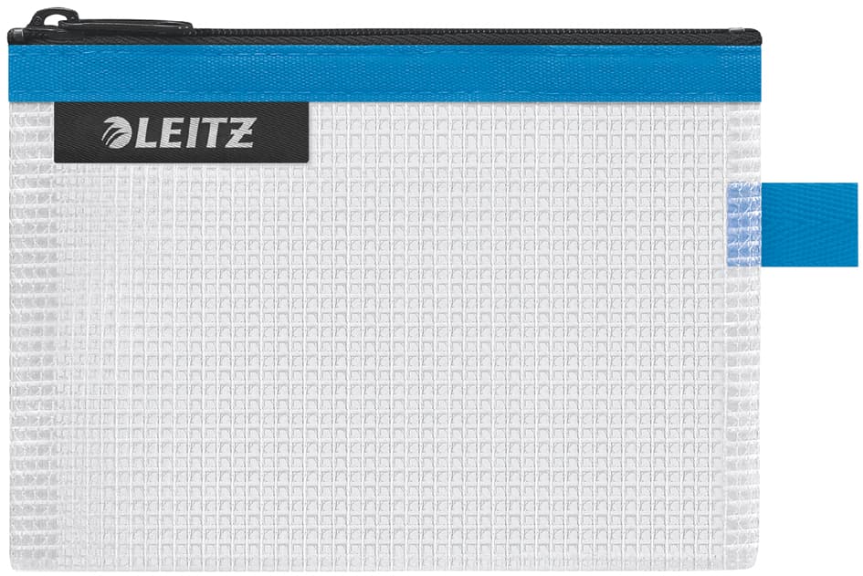 Leitz Reißverschlusstasche Wow Traveller, Größe S, Blau