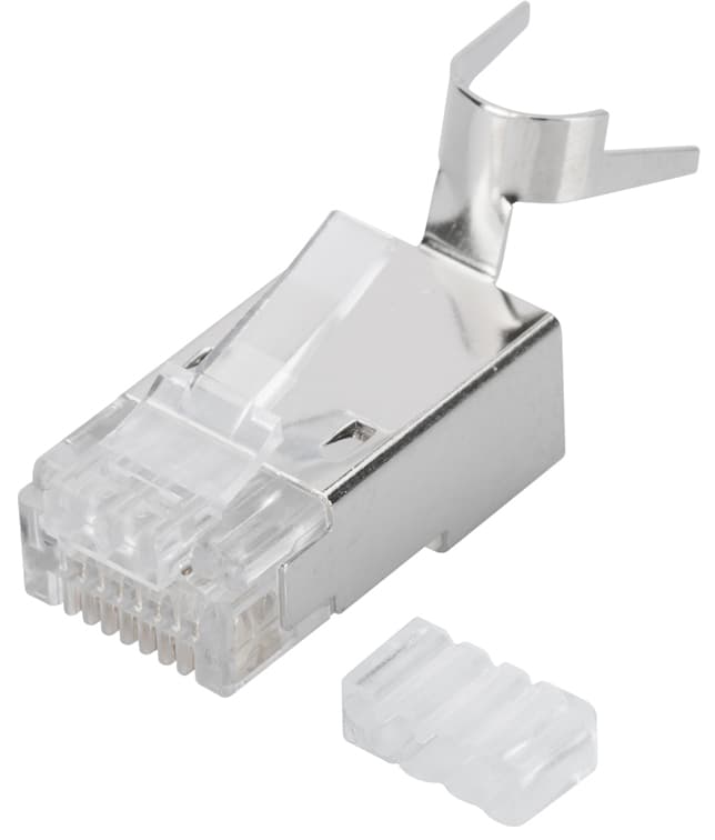 Digitus Modularer Rj45-Steckverbinder Kat. 6a, Geschirmt
