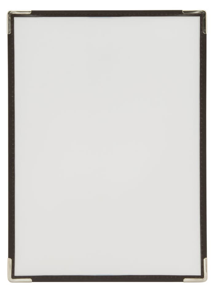 Securit Speisekarten-Mappe Crystal, A4, Für 2 Blatt