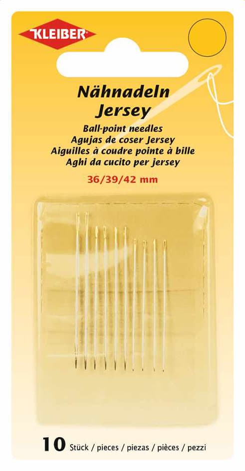 Kleiber Hand-Nähnadel-Set , Jersey, , 10-Teilig