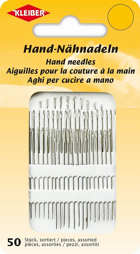 Kleiber Hand-Nähnadel-Set, 50-Teilig