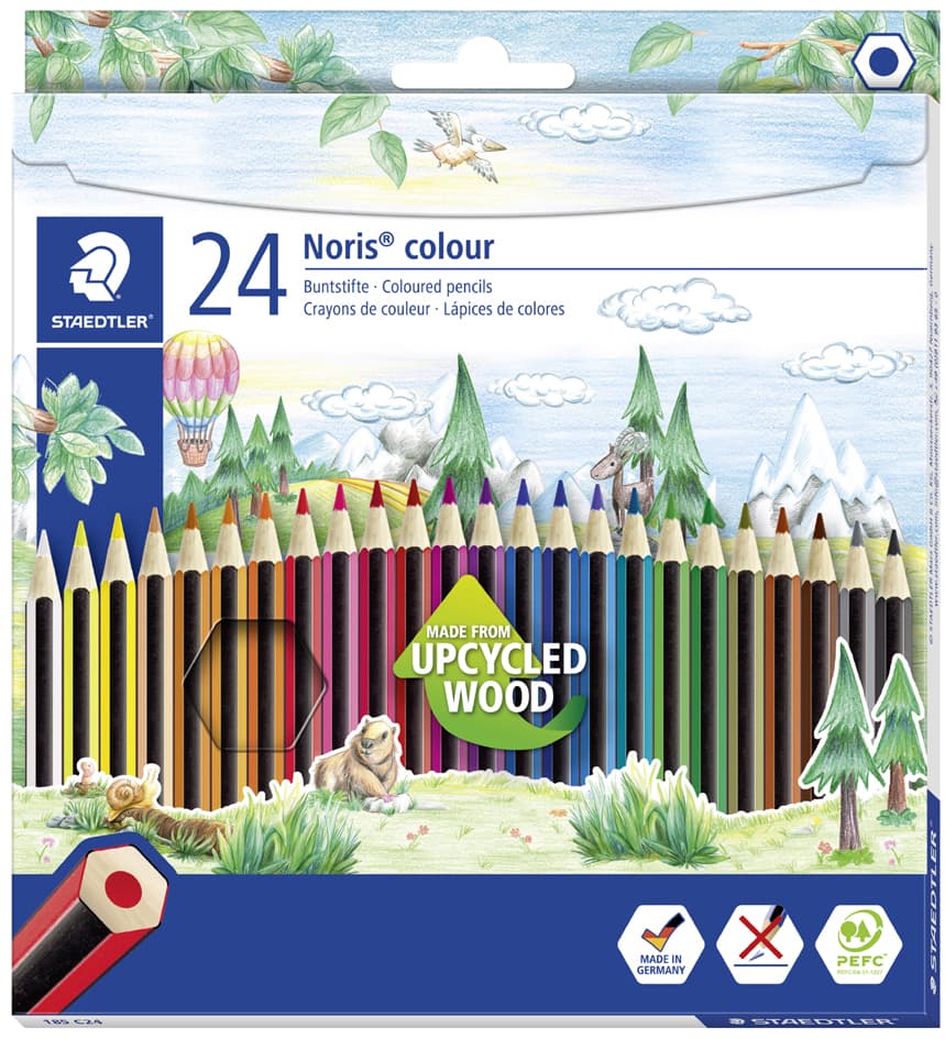 Staedtler Buntstift Noris Colour, 24er Kartonetui
