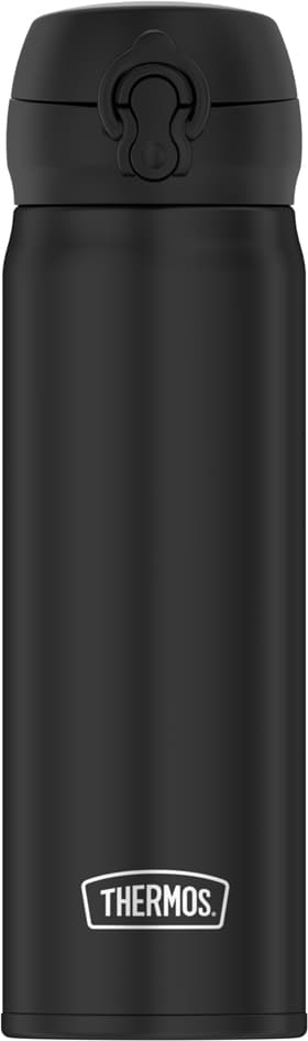 Thermos Isolier-Trinkflasche Ultralight, 0,5 Liter, Schwarz