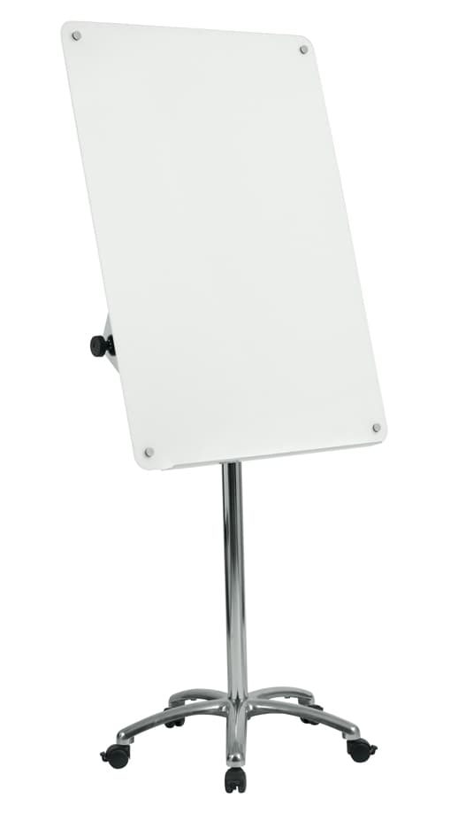 Archyi. Glas-Flipchart Porto, Mobil, 750 X 1.000 Mm