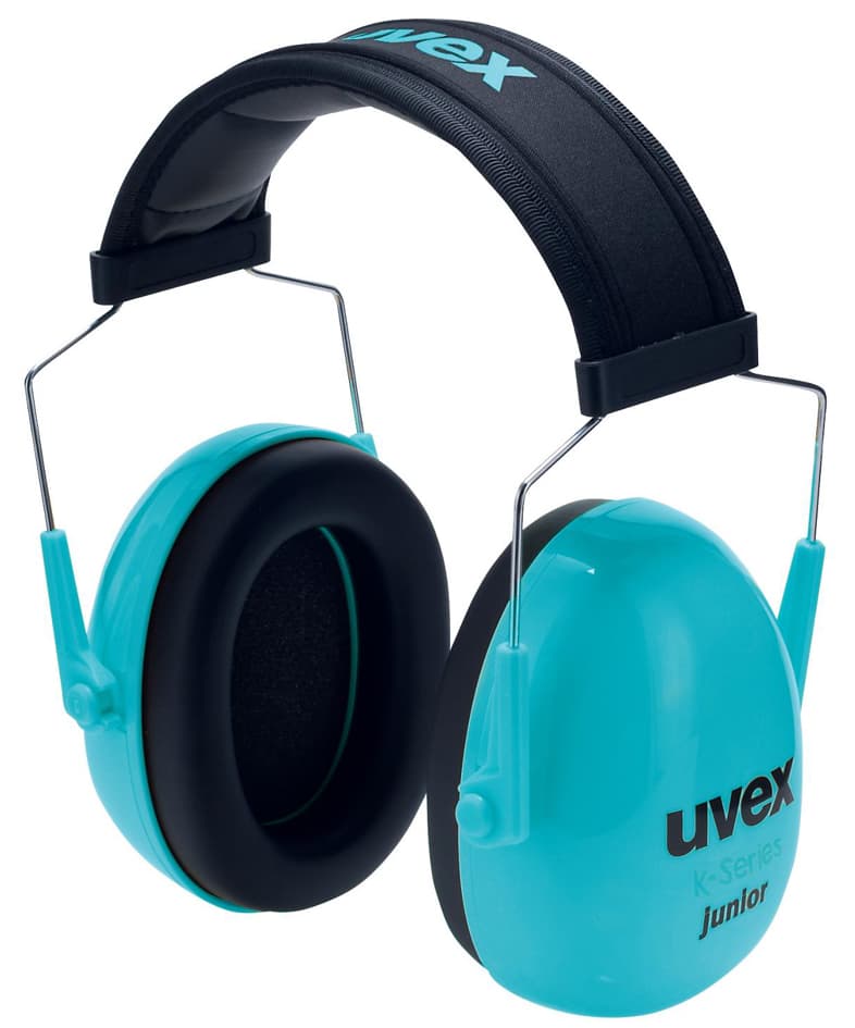 Uvex Kapsel-Gehörschutz K Junior, Blau / Schwarz